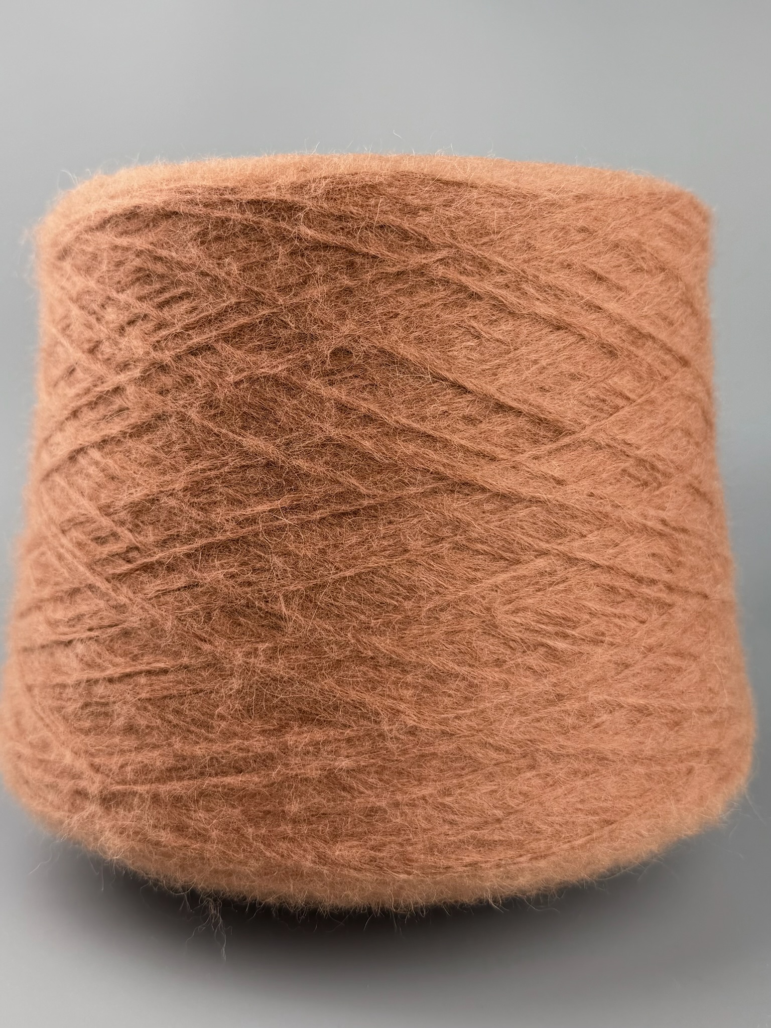 Zimpfer Wolle Art. Yak Babys 70 380m/100g – Baby-Yak & Kaschmir Garn col. Naturleder mit Rostton foto 2